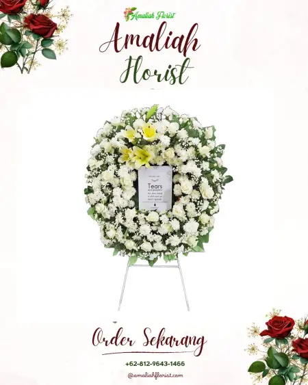 Krans Bunga Duka Sakerta Timur